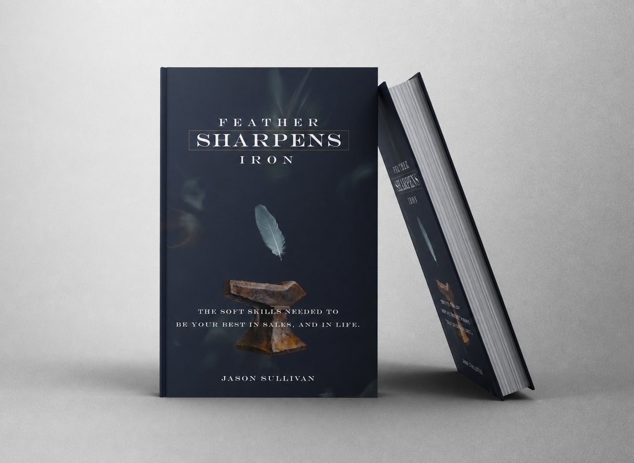 Feather Sharpens Iron by Jason Sullivan, hardcover